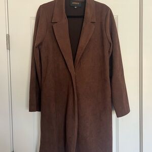 Ambiance Brown Trench Coat